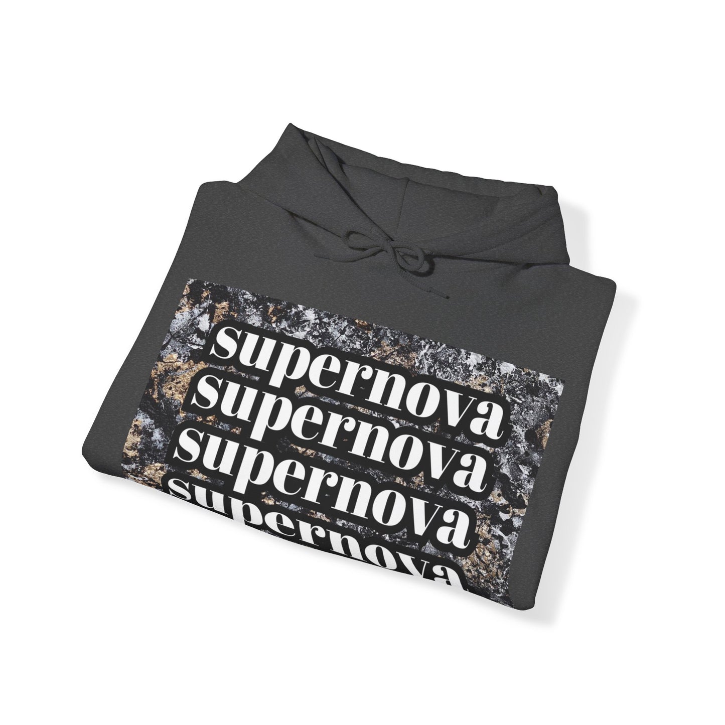 "Supernova" unisex hooded sweatshirt