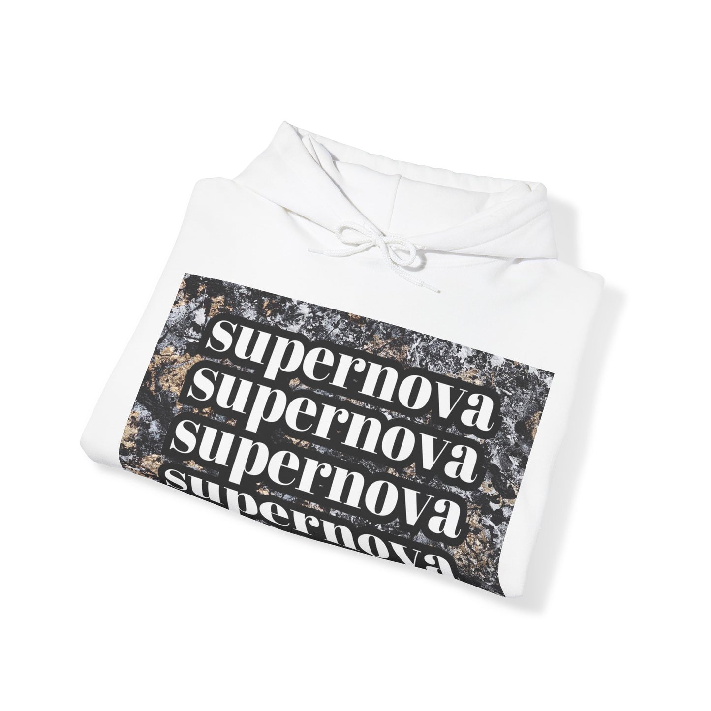 "Supernova" unisex hooded sweatshirt