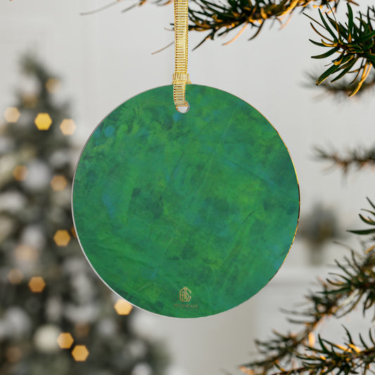 Acrylic Ornament | Green Machine