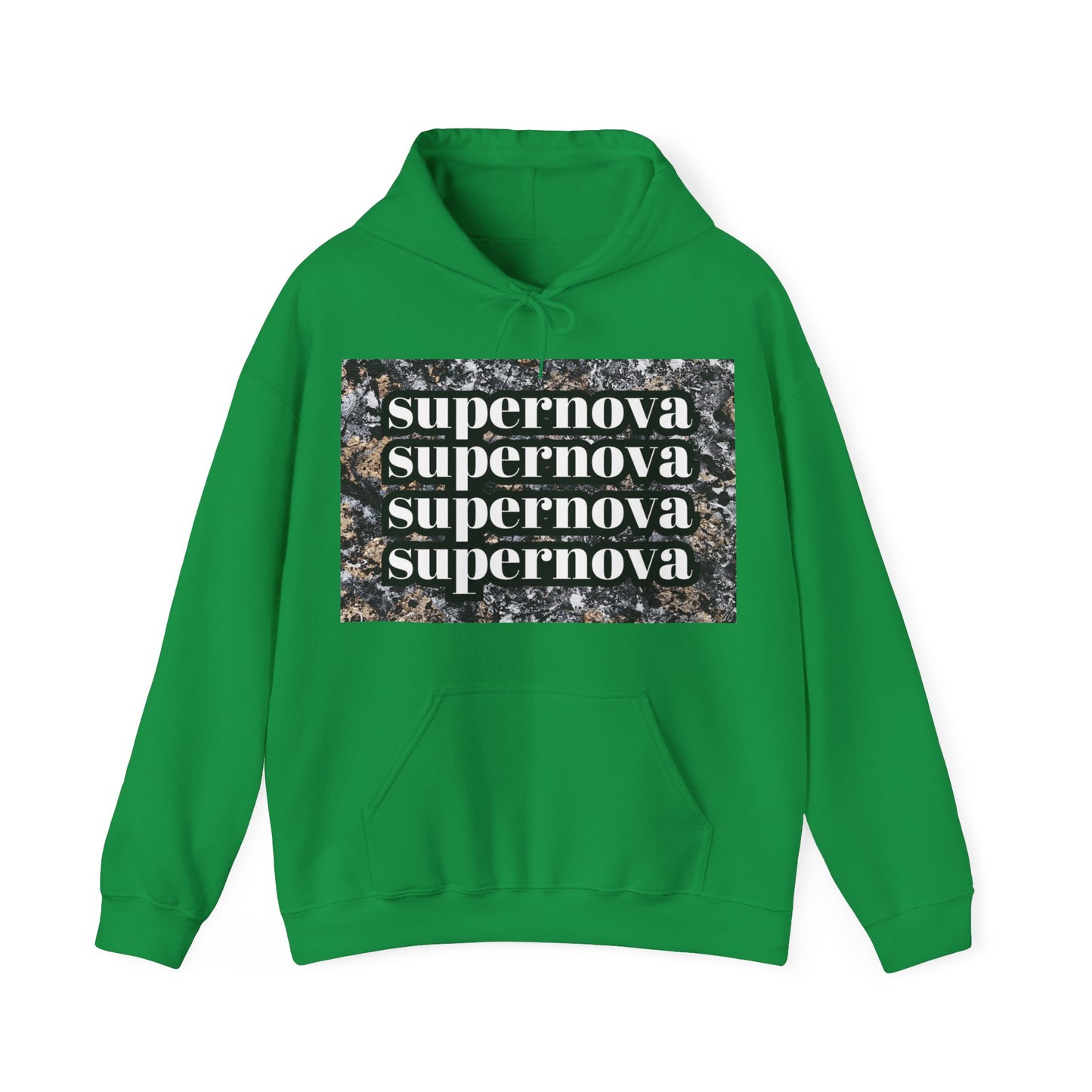 "Supernova" unisex hooded sweatshirt