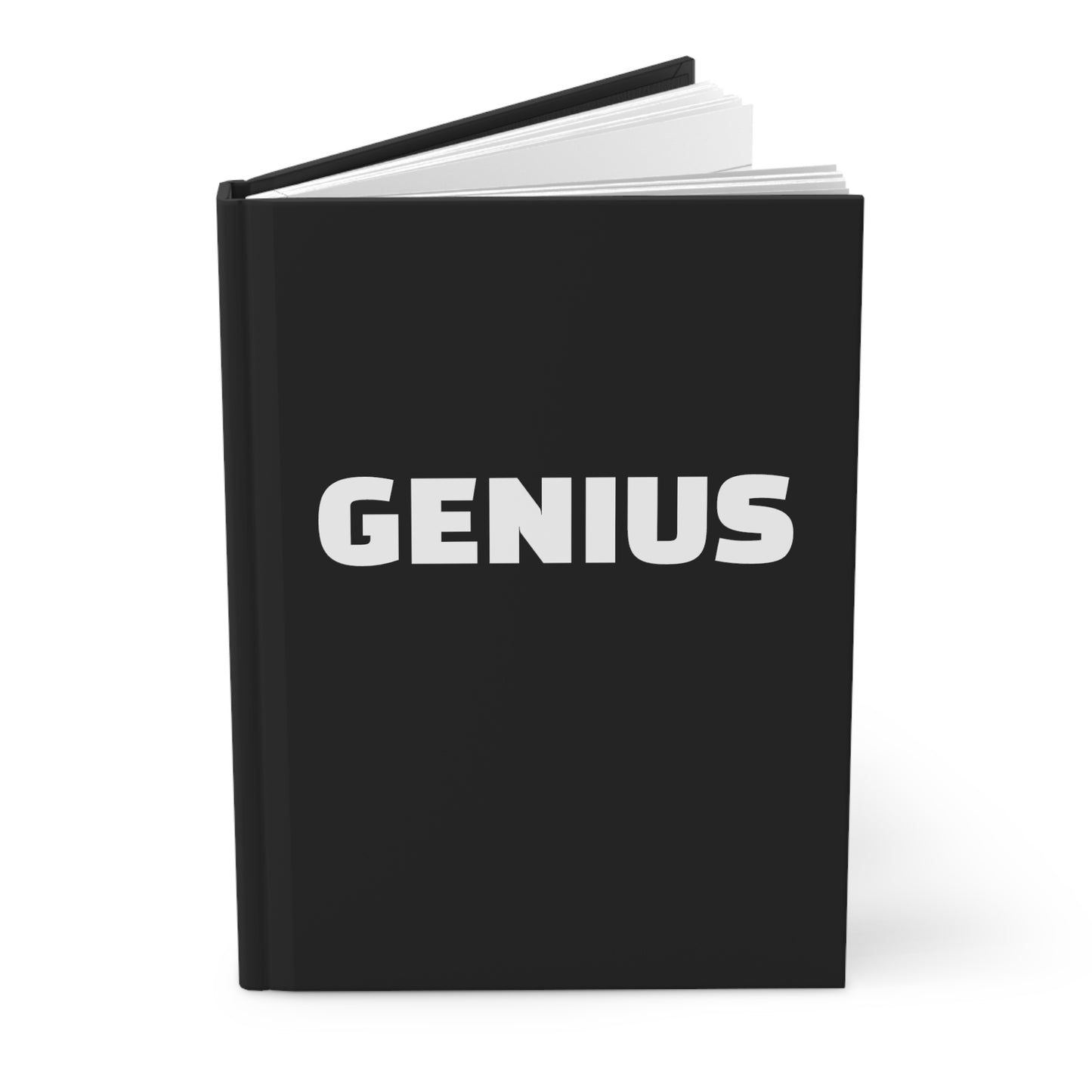 "Genius" hardcover journal