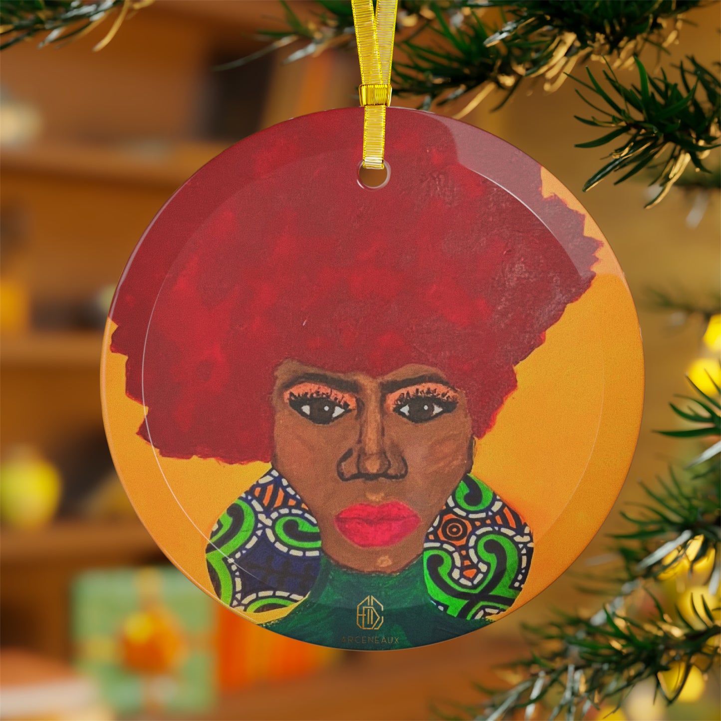 Glass Ornament | Nina