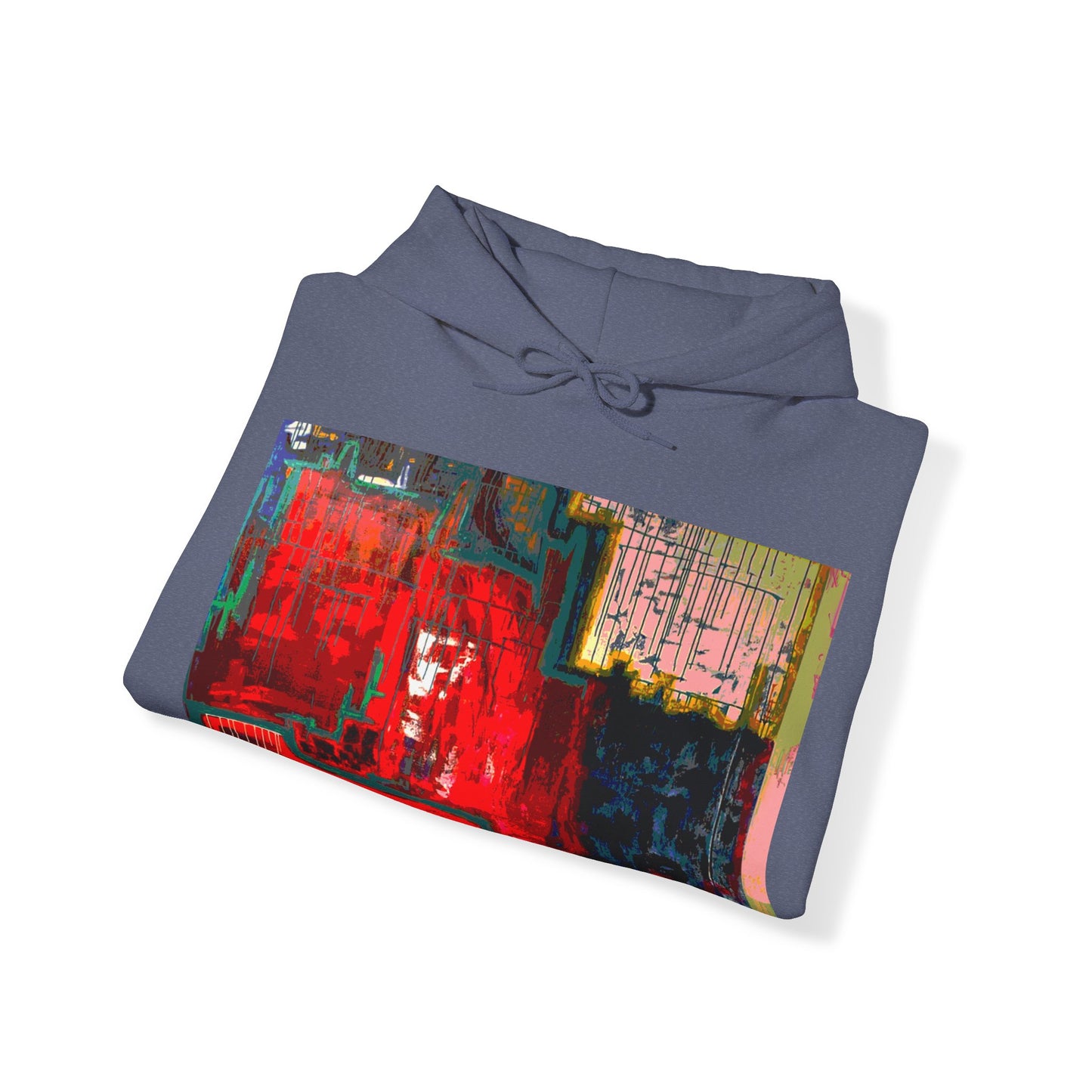 "Building Blocks" unisex hooded sweatshirt