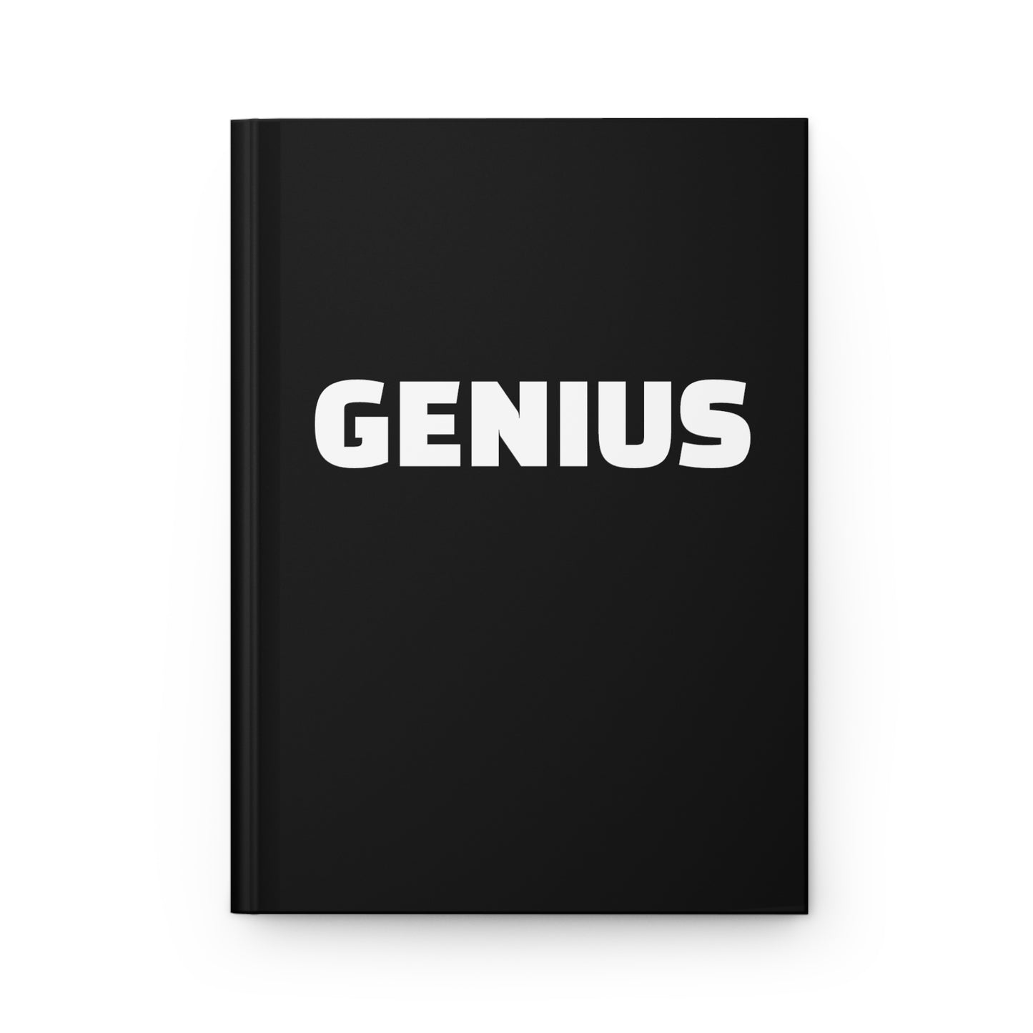 "Genius" hardcover journal