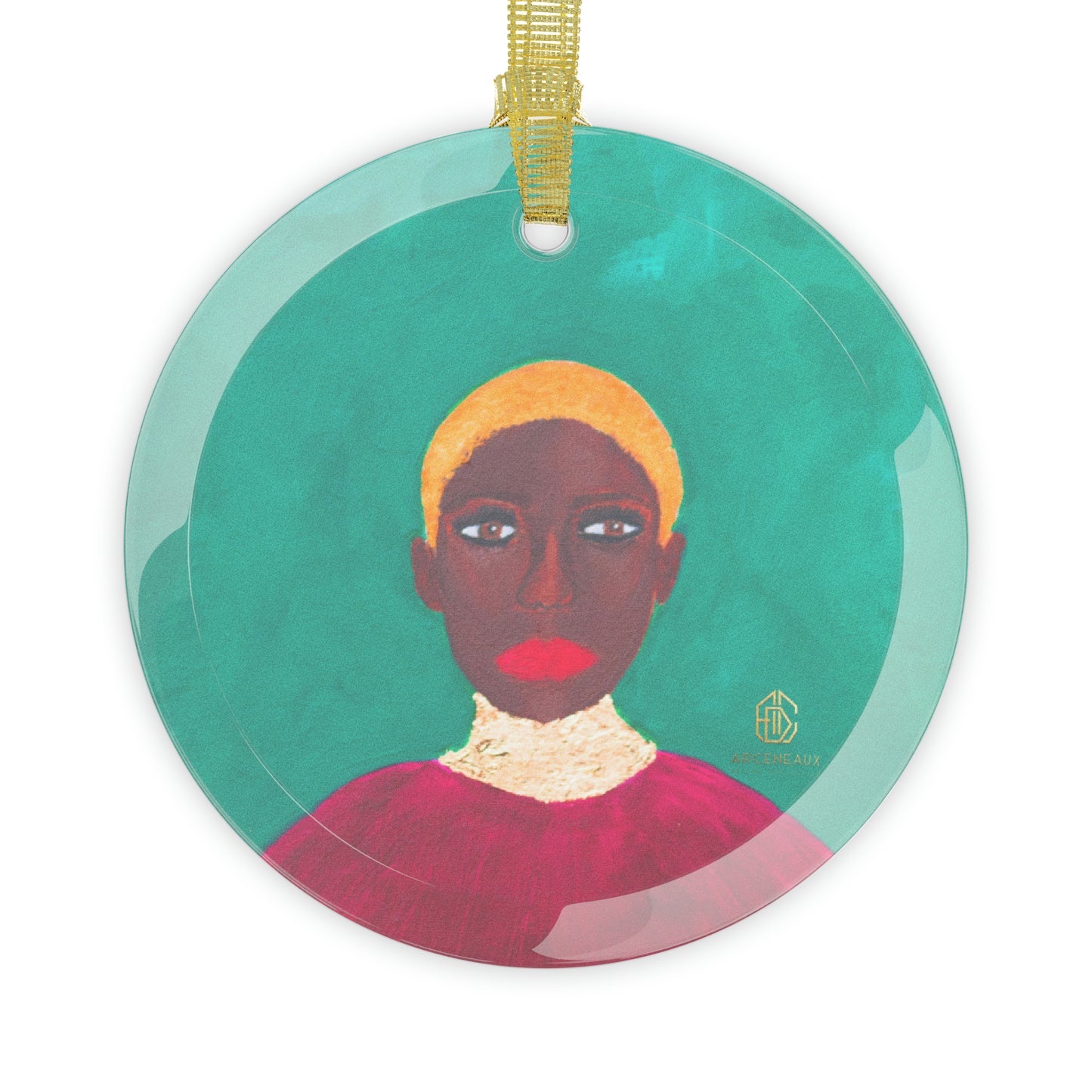 Glass Ornament | Evelyn