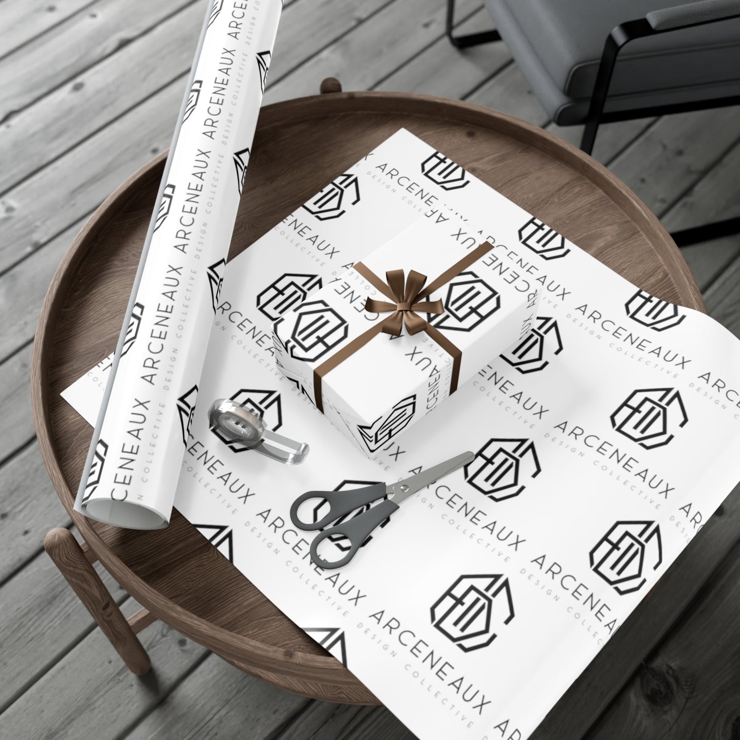 Gift Wrap Paper | ADC Logo (black)