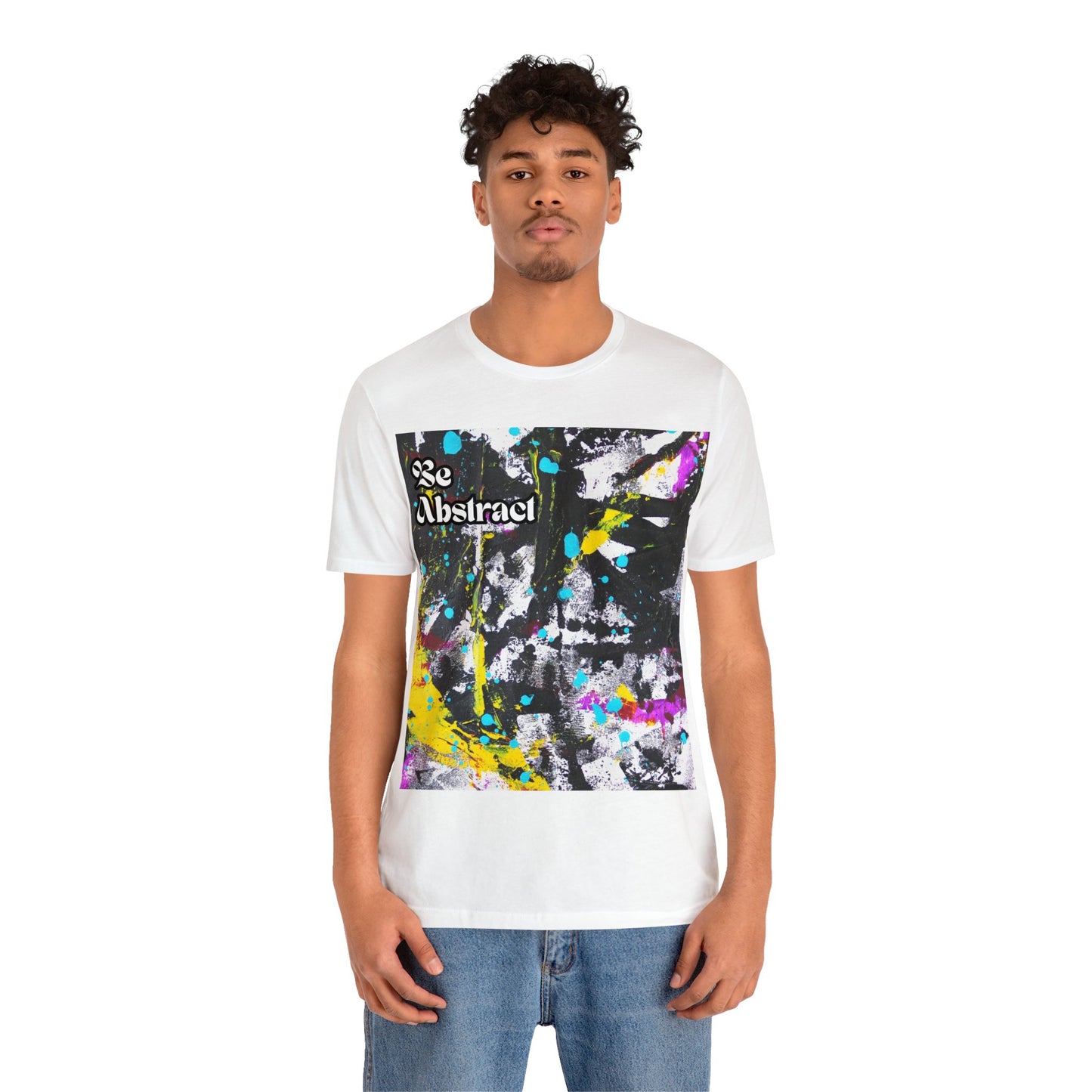 "Splash: Be Abstract" unisex jersey tee