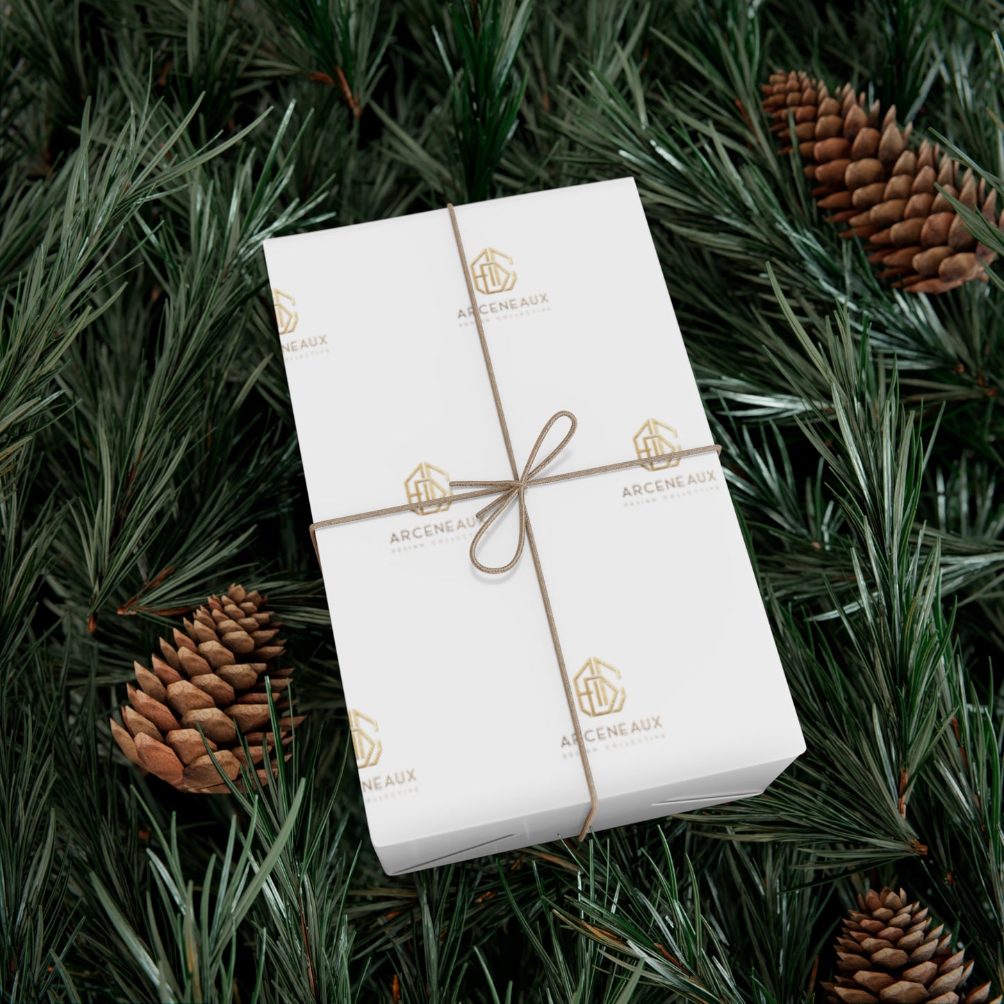 Gift Wrap Paper | ADC Logo (gold)