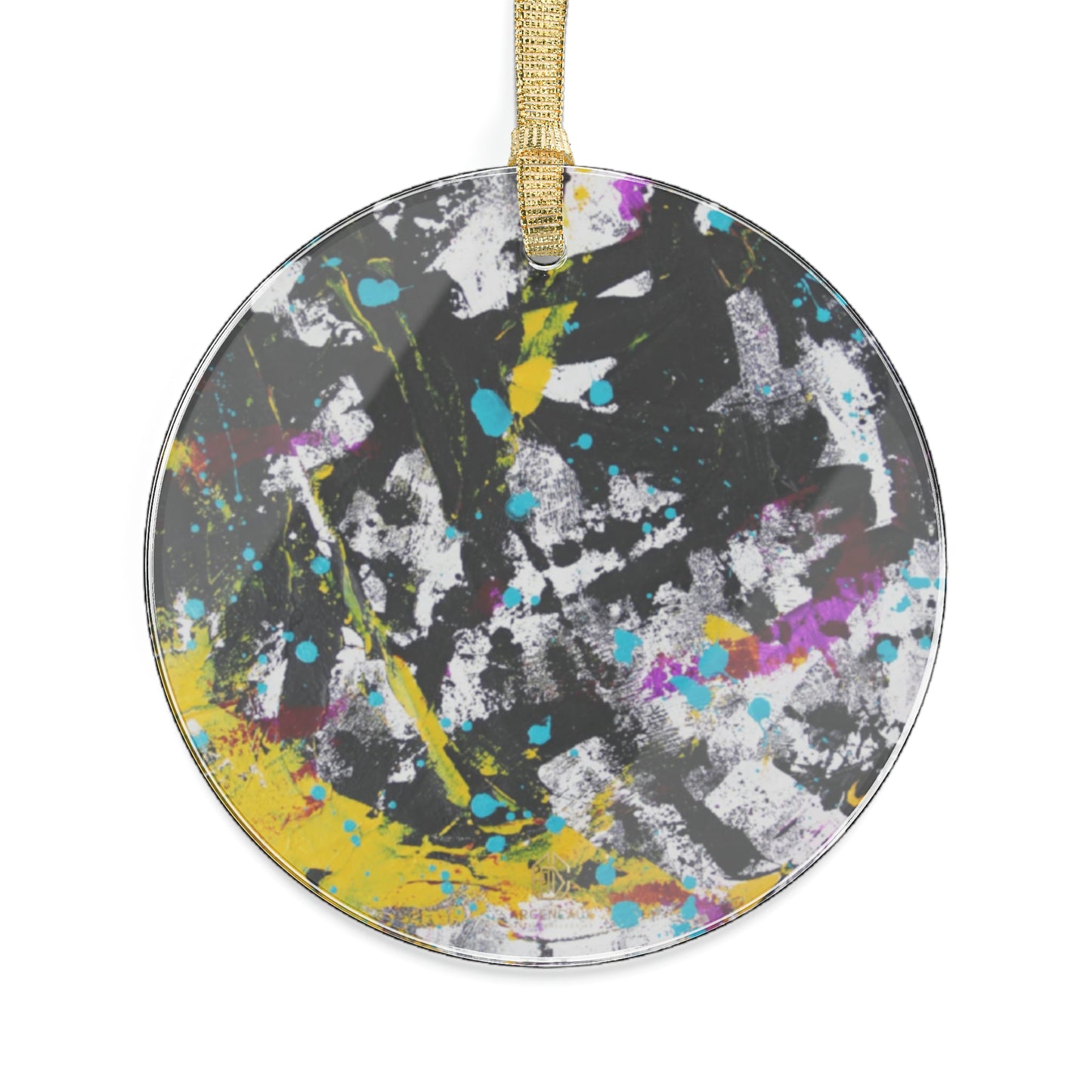 Acrylic Ornament | Abstract Graffiti