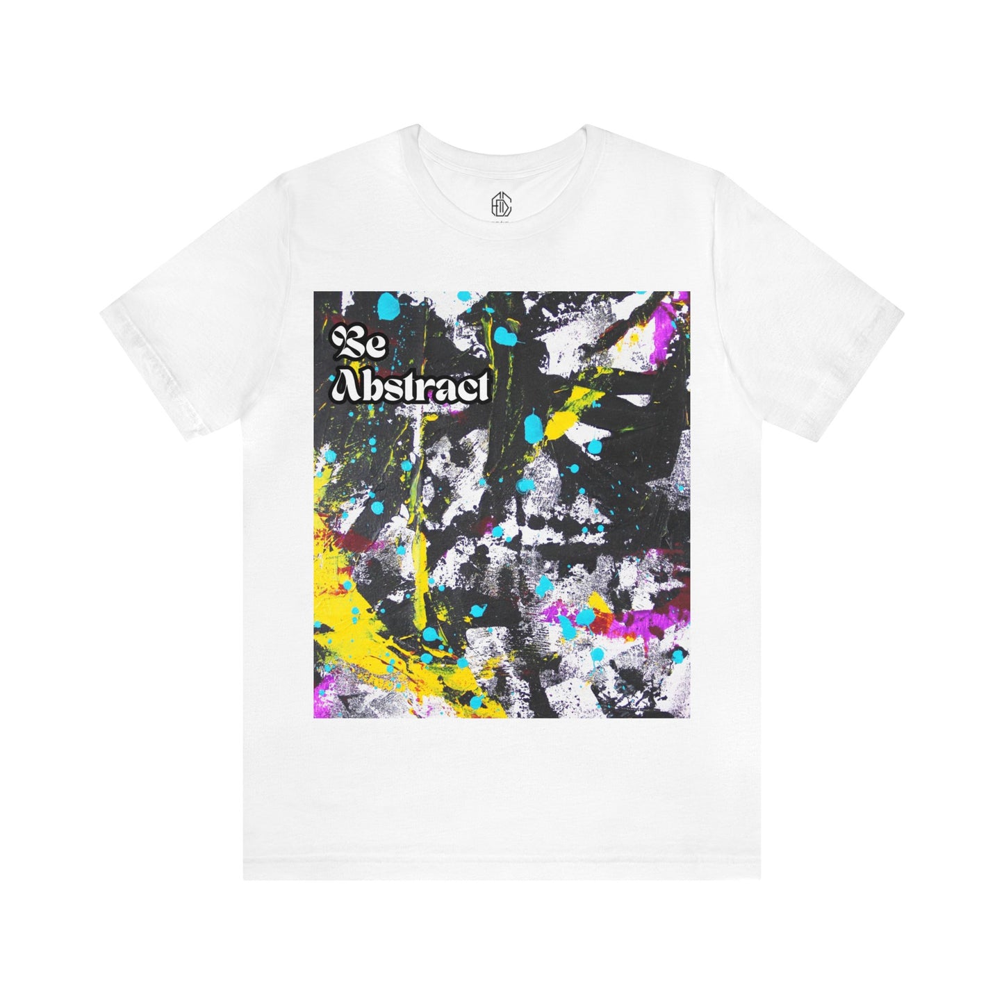 "Splash: Be Abstract" unisex jersey tee