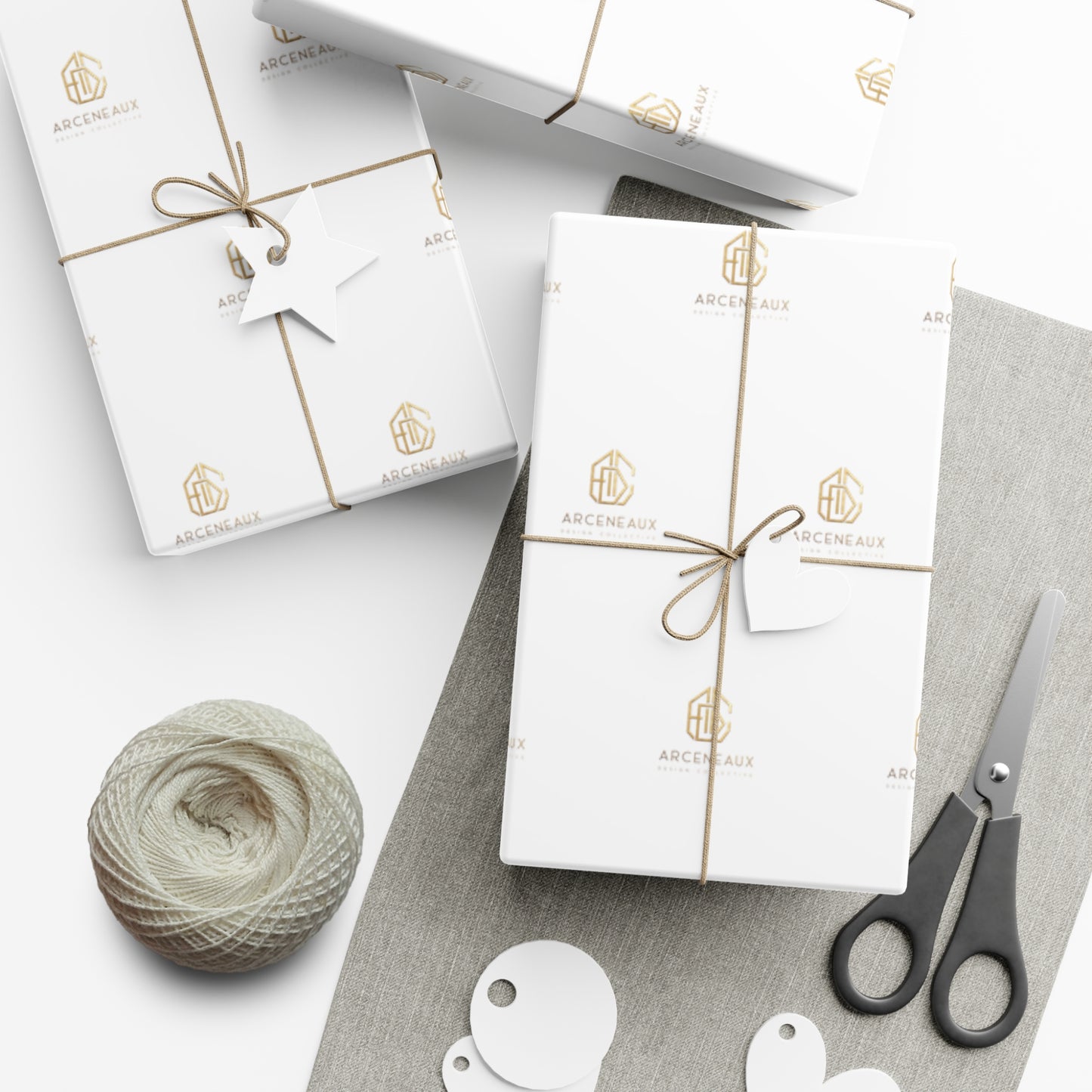 Gift Wrap Paper | ADC Logo (gold)